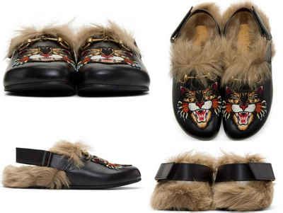 gucci schuhe preis|Gucci princetown fur sale.